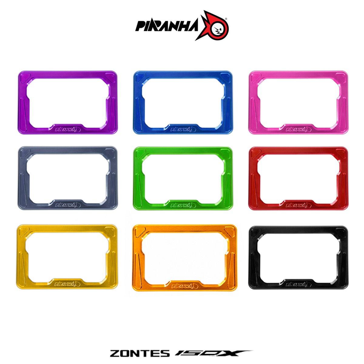ฝาครอบไมล์ CNC ZONTES 150X PIRANHA