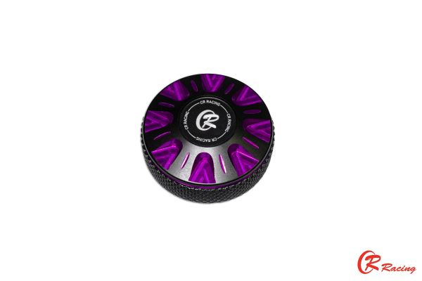 ฝาปิดกระปุกน้ำมันเบรคแต่ง BREMBO 15 ml. DUAL ANODIZED CNC CR RACING