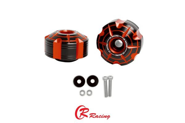 ปลายแฮนด์ CNC Dual ANODIZED ใส่ได้ทั่วไป V3 LEAD / Giorno+ / X-MAX / FORZA-350 / ADV-350 / PCX-160 CR RACING