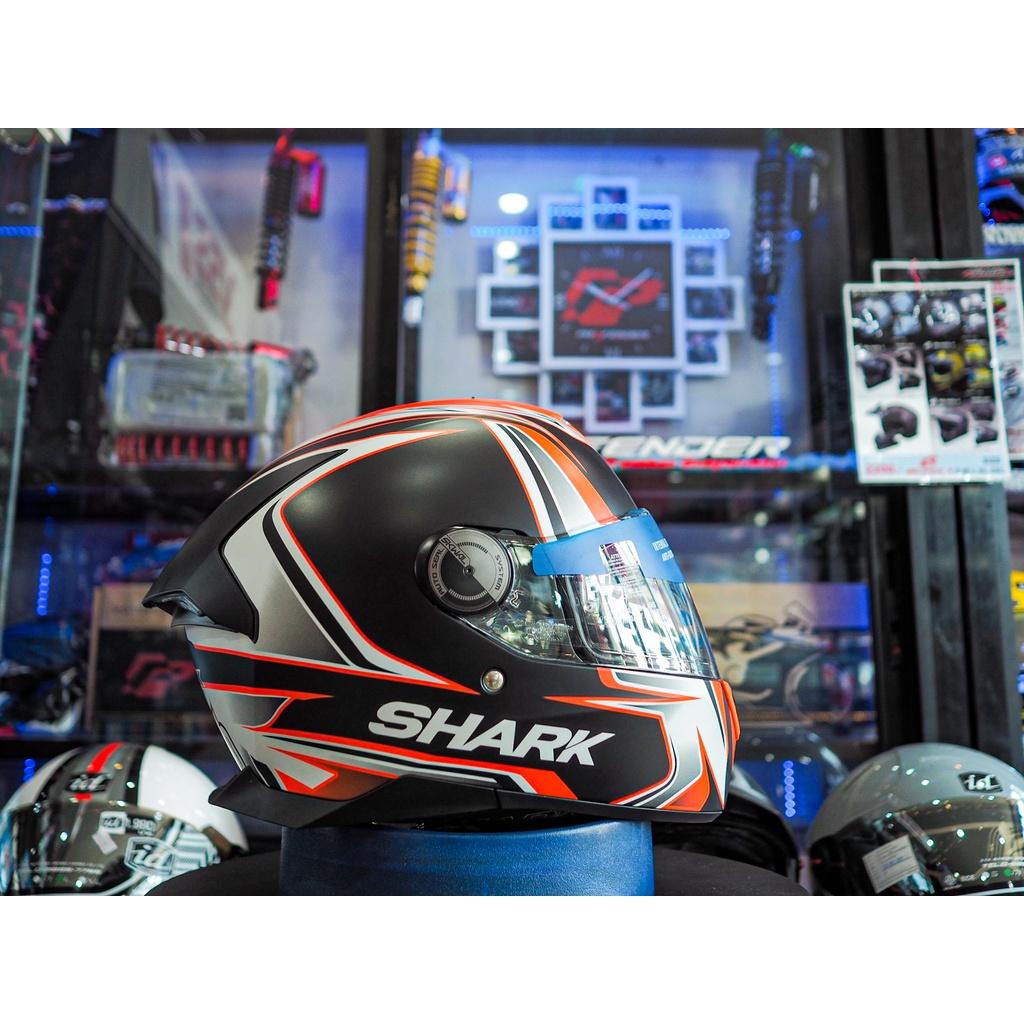 หมวกกันน็อค SHARK SKWAL2 SYKES RED Mat Black *สอบถามก่อนซือ