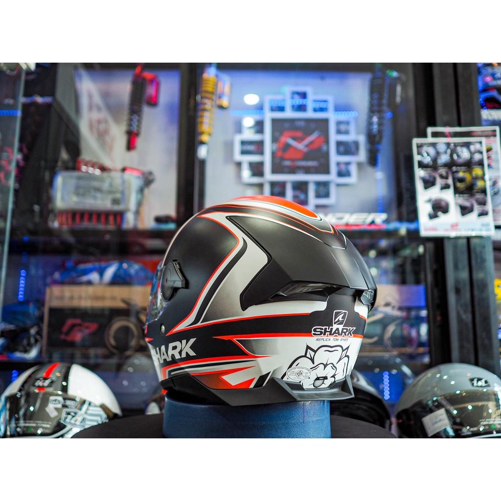 หมวกกันน็อค SHARK SKWAL2 SYKES RED Mat Black *สอบถามก่อนซือ