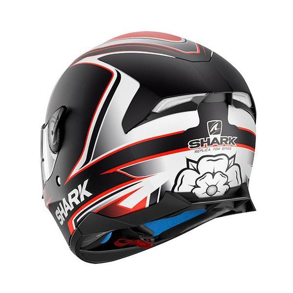 หมวกกันน็อค SHARK SKWAL2 SYKES RED Mat Black *สอบถามก่อนซือ