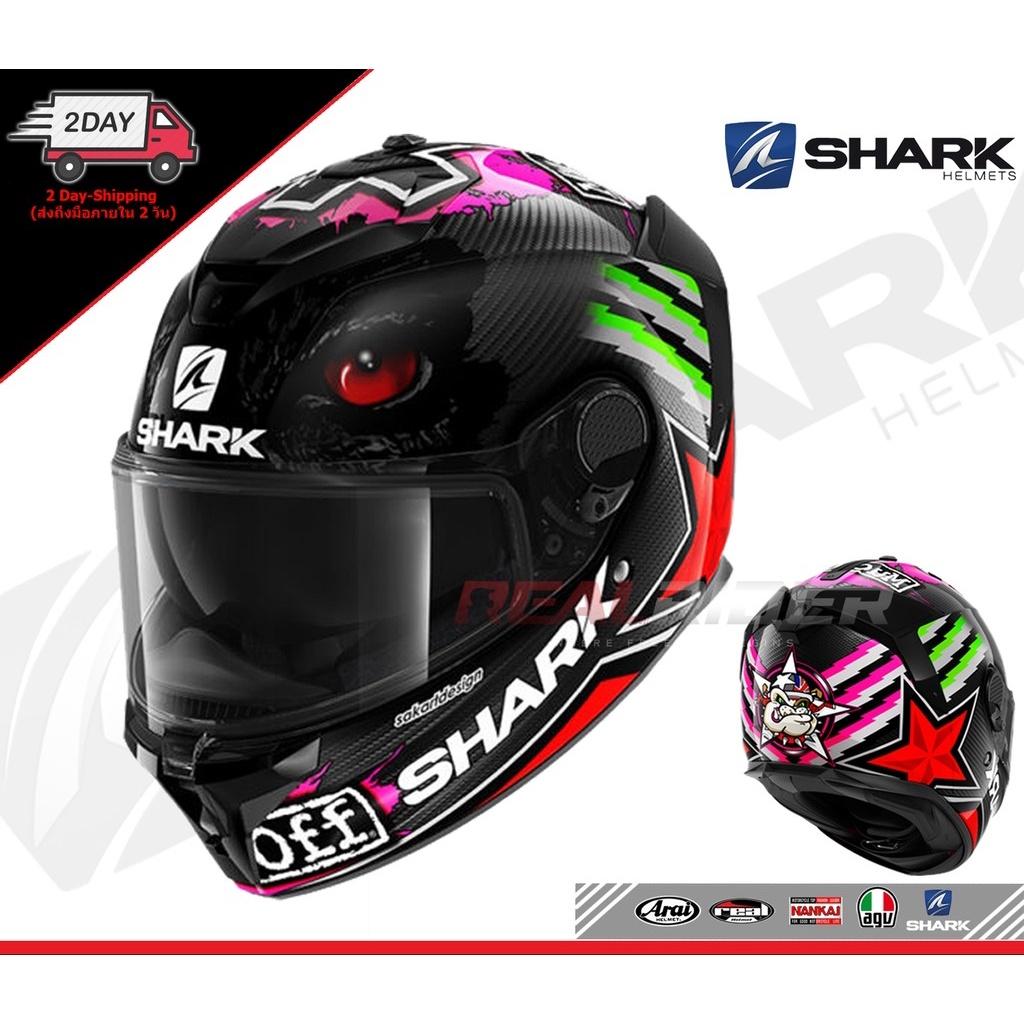 หมวกกันน็อค Shark Spartan GT carbon Redding Replica *สอบถามก่อนซือ