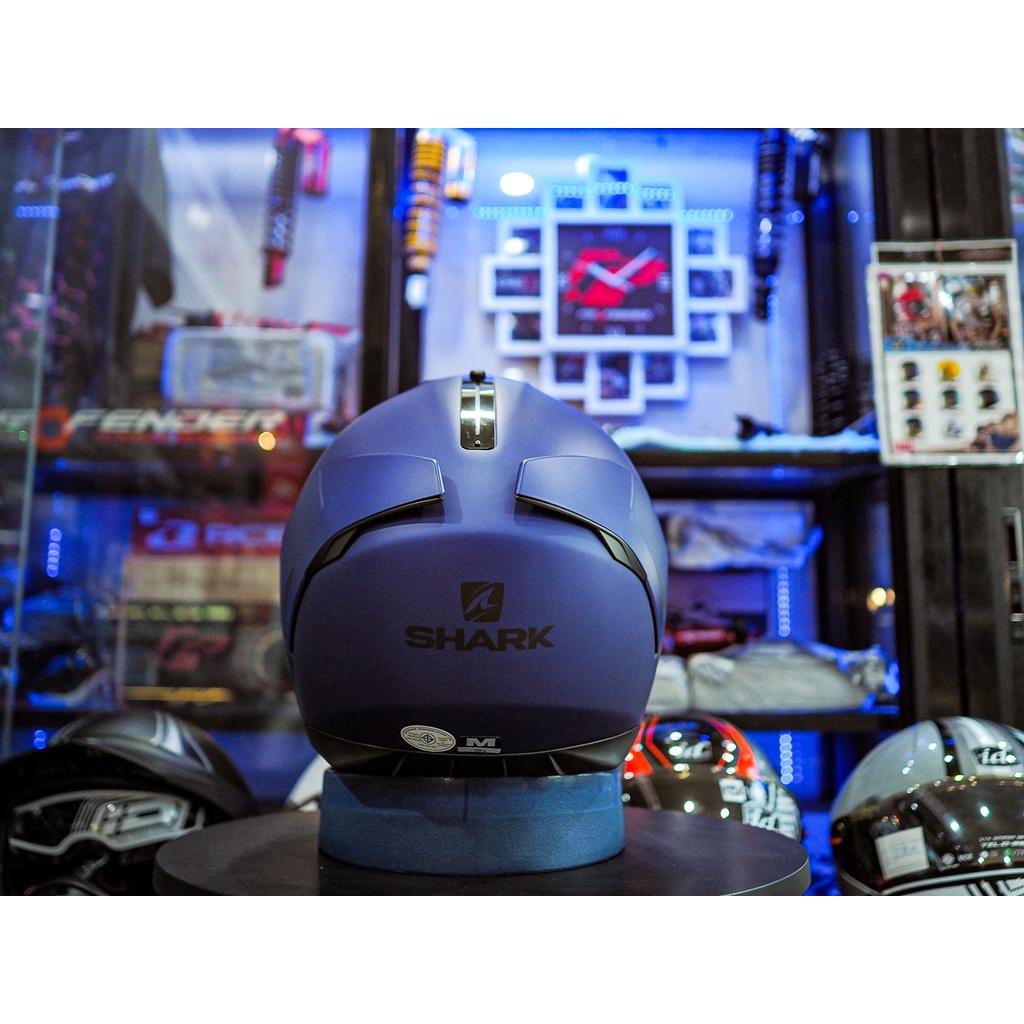 หมวกกันน็อค SHARK SPARTAN BLANK MAT NAVY BLUE MAT *สอบถามก่อนซือ