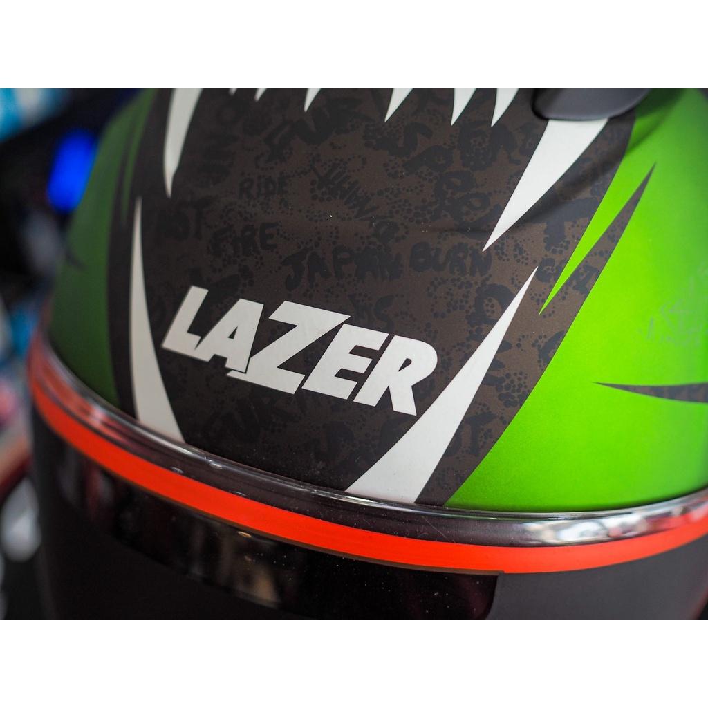 😍 หมวกกันน็อค ครึ่งใบ LAZER TANGO-SR - ONI GREEN ลายยักษ์เขียว นำเข้าจากประเทศเบลเยี่ยม ของแท้ มีไซค์ S M L XL 2XL