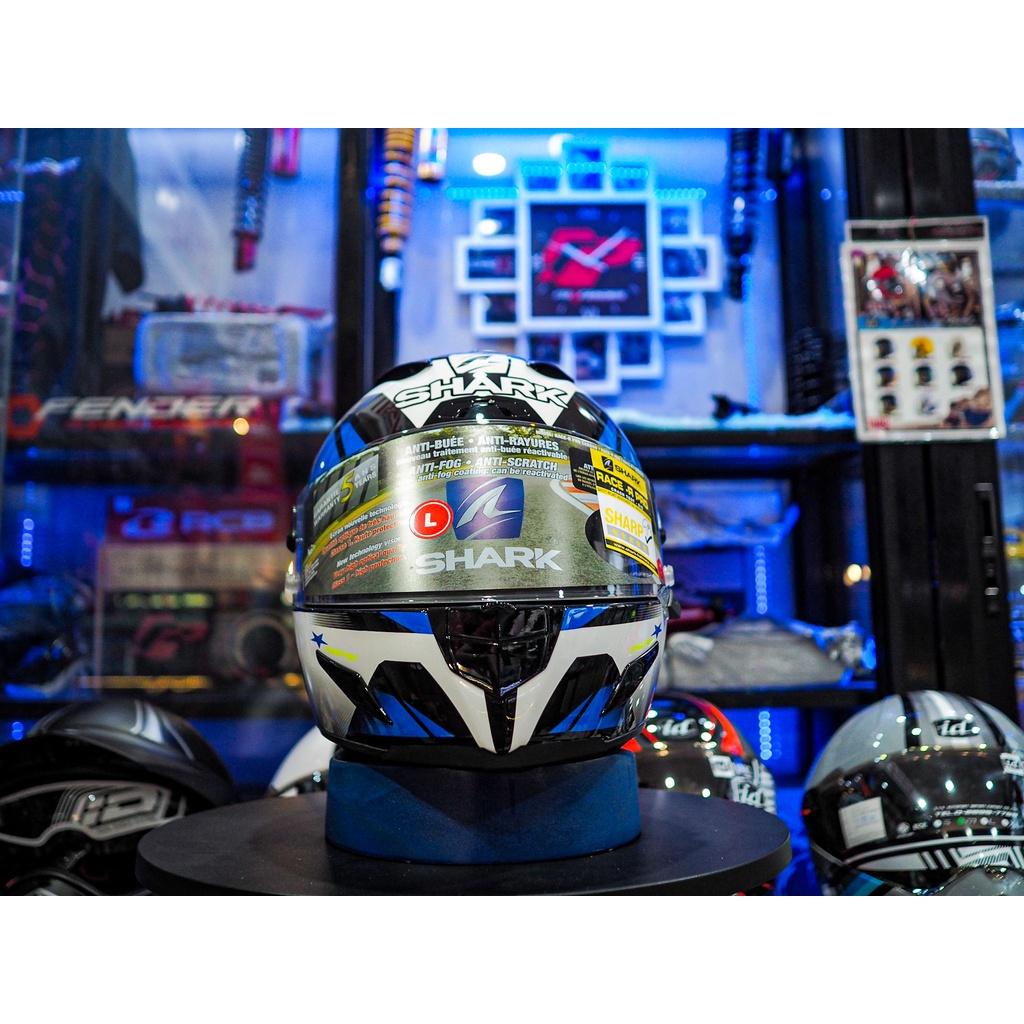 หมวกกันน็อค SHARK RACE-R PRO ASPY BLACK BLUE YELLOW *สอบถามก่อนซือ