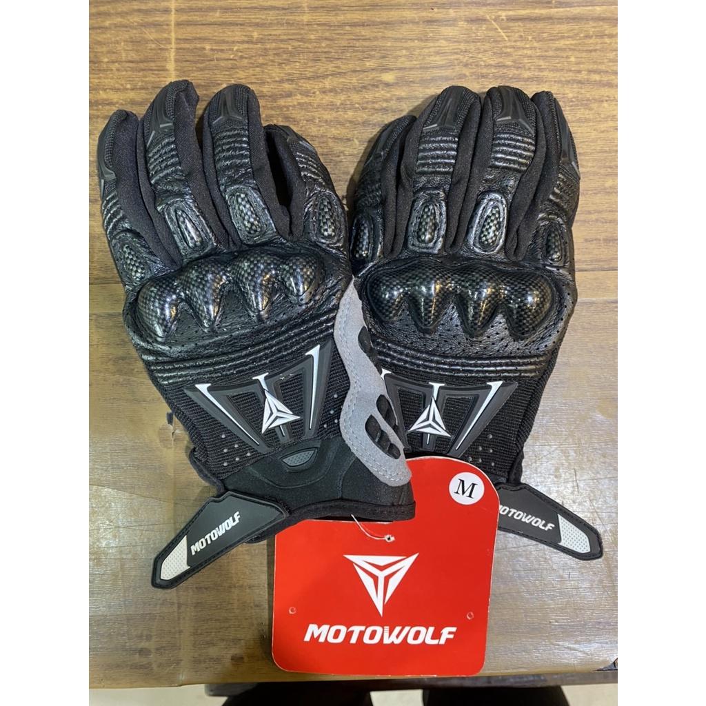 11. ถุงมือ ขี่มอเตอร์ไซค์ MOTOWOLF G150304 ของแท้100%