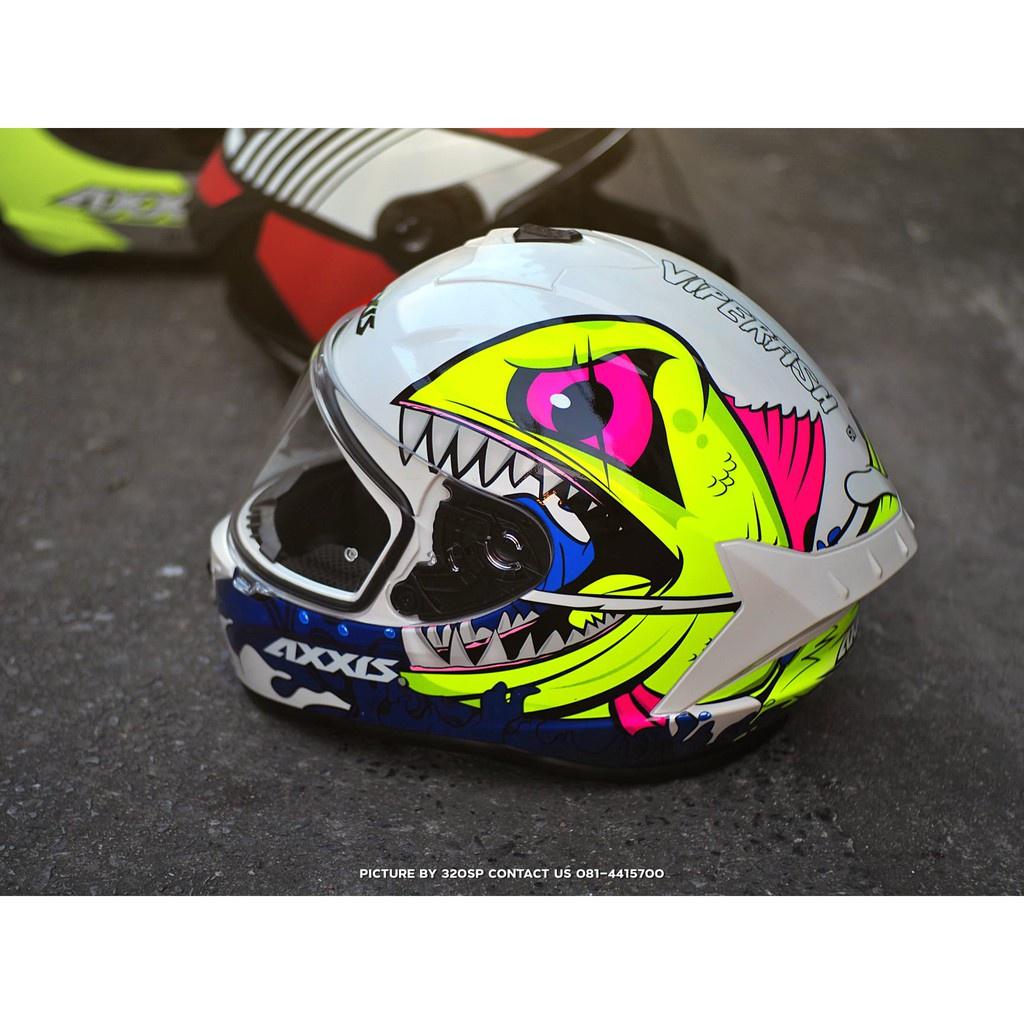 25.รวม หมวกกันน็อค AXXIS รุ่น DRAKEN AXXIS Helmets มี 4 ลาย หมวกกันน็อคแบรนด์ดัง จากประเทศสเปน หมวก