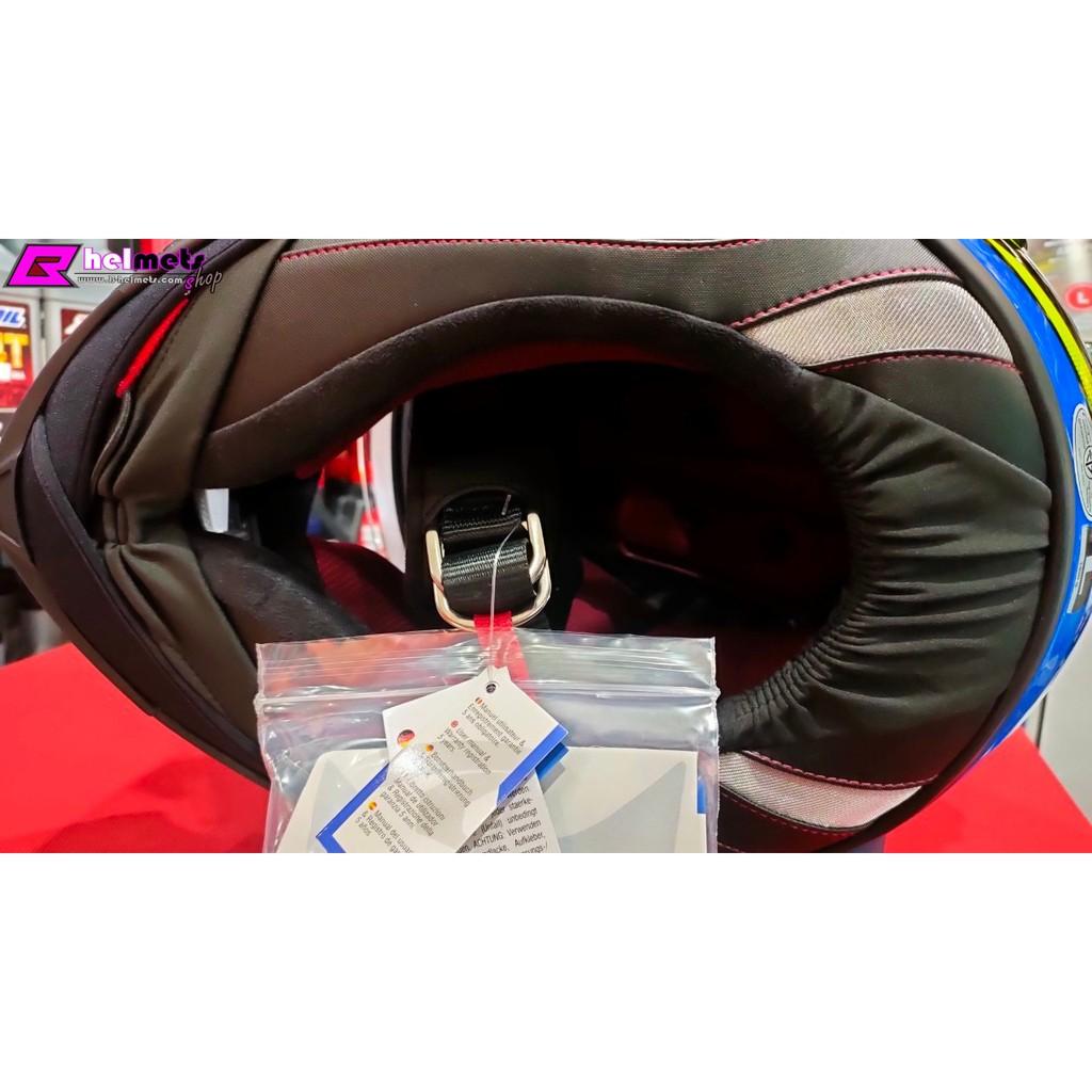 หมวกกันน็อค Shark Race R Pro Aspy Black/Blue/Yellow KBY  2021 *สอบถามก่อนซื้อ