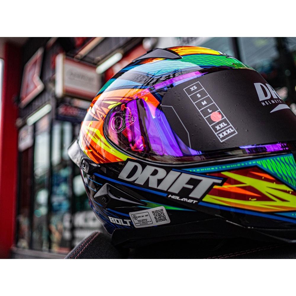 โล๊ะ หมวกกันน็อค DRIFT Helmet NewItem 2021