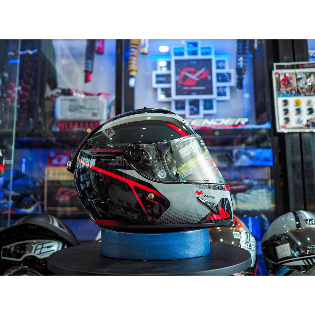 หมวกกันน็อค SHARK RACE-R PRO  ASPY BLACK ANTHRACITE RED *สอบถามก่อนซื้อ