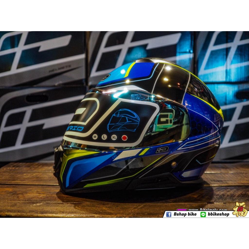 🔥หมวกกันน็อค ID HYBRID TOURING 2021 ยกคางใหม่ล่าสุด