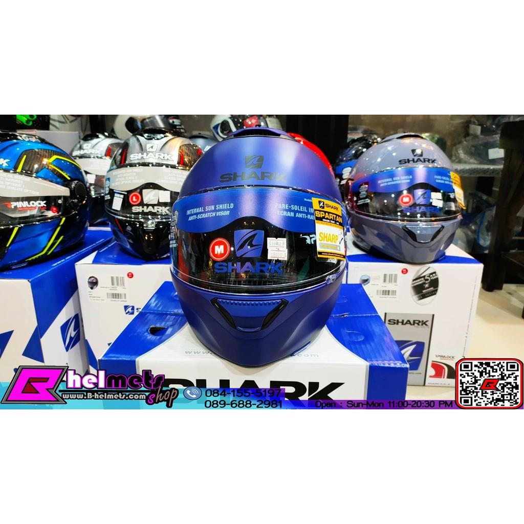 หมวกกันน็อค Shark Spartan Blank Mat (B02) *สอบถามก่อนซื้อ
