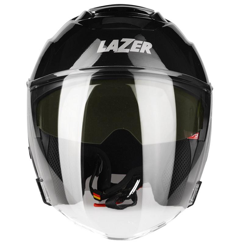 หมวกกันน็อค Lazer Tango-SR Black-Metallic (Spoiler)