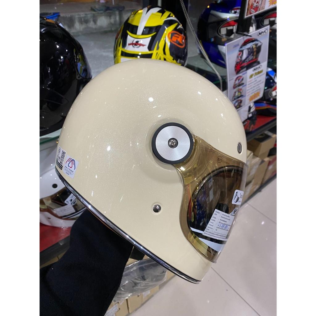 6.รวม หมวกกันน็อค ID Rocket sport heritage แถมผ้าบัฟ แถมชิวหน้า (มีสีใหม่เพิ่มมาจร้าา) หมวกคลาสสิค วินเทจ หมวก