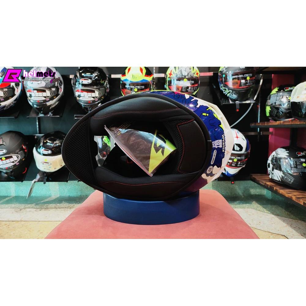 25.หมวกกันน็อค เต็มใบ Axxis รุ่นDraken Viper Fish Gloss มีสินค้าพร้อมจัดส่ง