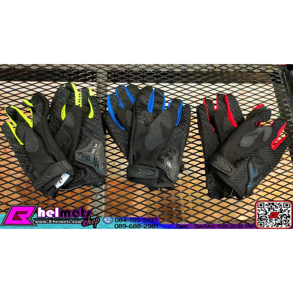 ถุงมือ Riding Glove RCB ถุงมือขับขี่มอไซค์งาน RCB แท้100% (เต็มนิ้ว)