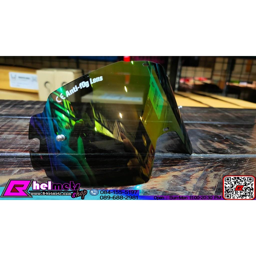 #เลนส์แว่นหมวกกันน็อควิบาก MT FALCON VISOR GOOGLES - IRIDIUM