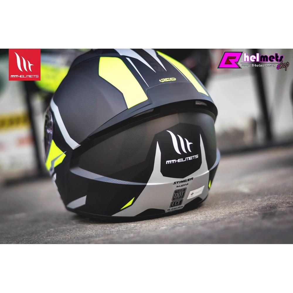 ##หมวกกันน็อค MT STINGER - SUPRA MATT GREY NEW!!! [ด้าน]