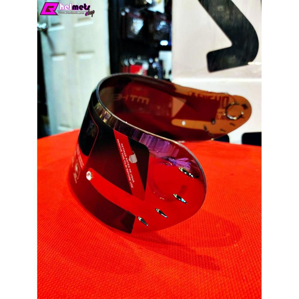 L#ชิวหมวกปรอทรุ่ง  MT Visor Iridium V-12 for Mugello - Thunder - Thunder 3 SV - Revenge - Blade