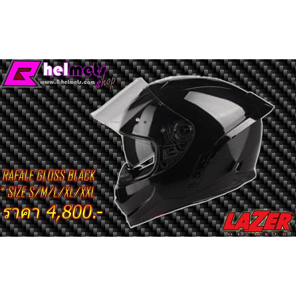#หมวกกันน็อค LAZER RAFALE-S - สีพื้น Black-Metallic