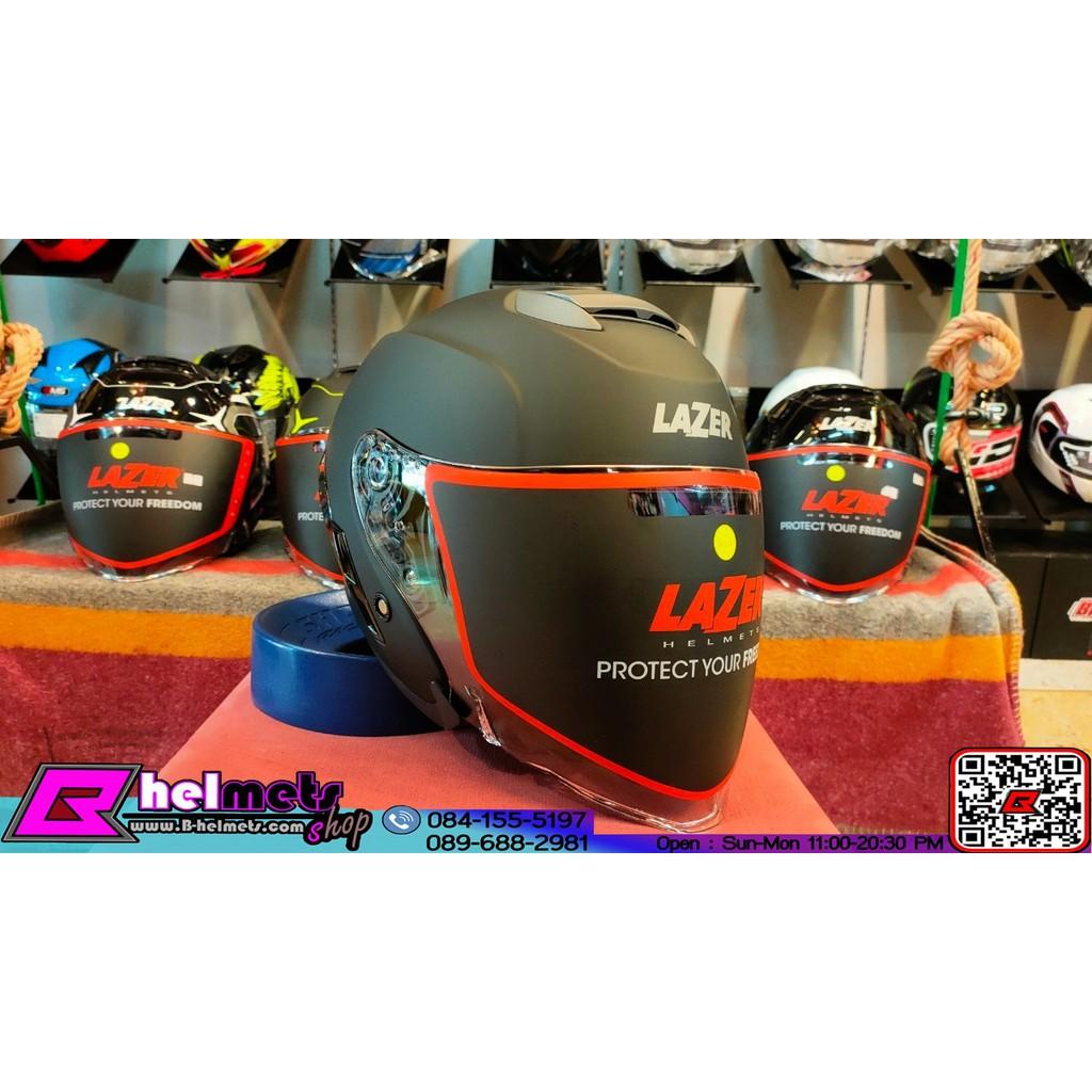 #"หมวกกันน็อค Lazer Tango-SR Black-Matt (Spoiler) (สอบถามก่อนสั่งซื้อ)