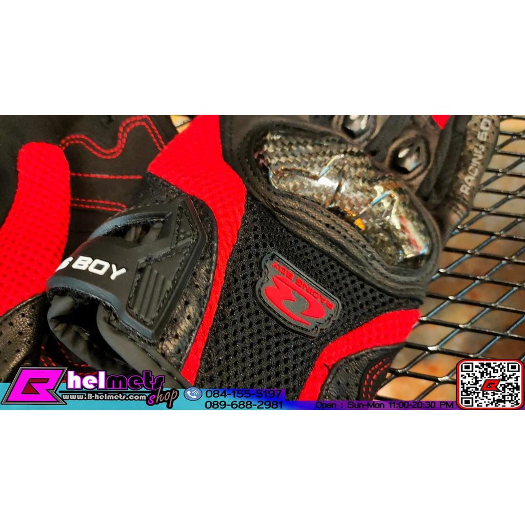 1ถุงมือ RCB Glove RB18 ถุงมือใส่ขับมอไซค์ อย่างดี สีดำ-แดง (สอบถามก่อนสั่งซื้อ)