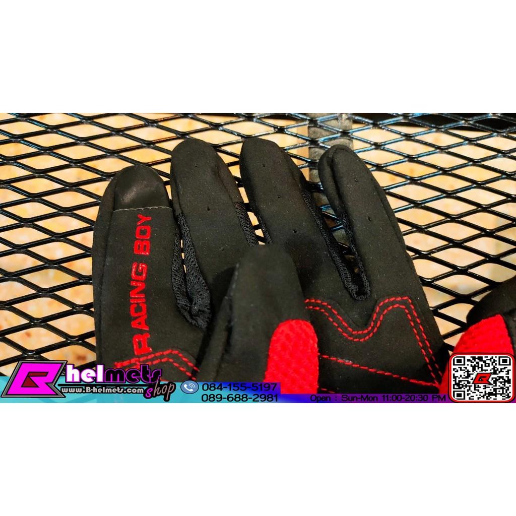 1ถุงมือ RCB Glove RB18 ถุงมือใส่ขับมอไซค์ อย่างดี สีดำ-แดง (สอบถามก่อนสั่งซื้อ)