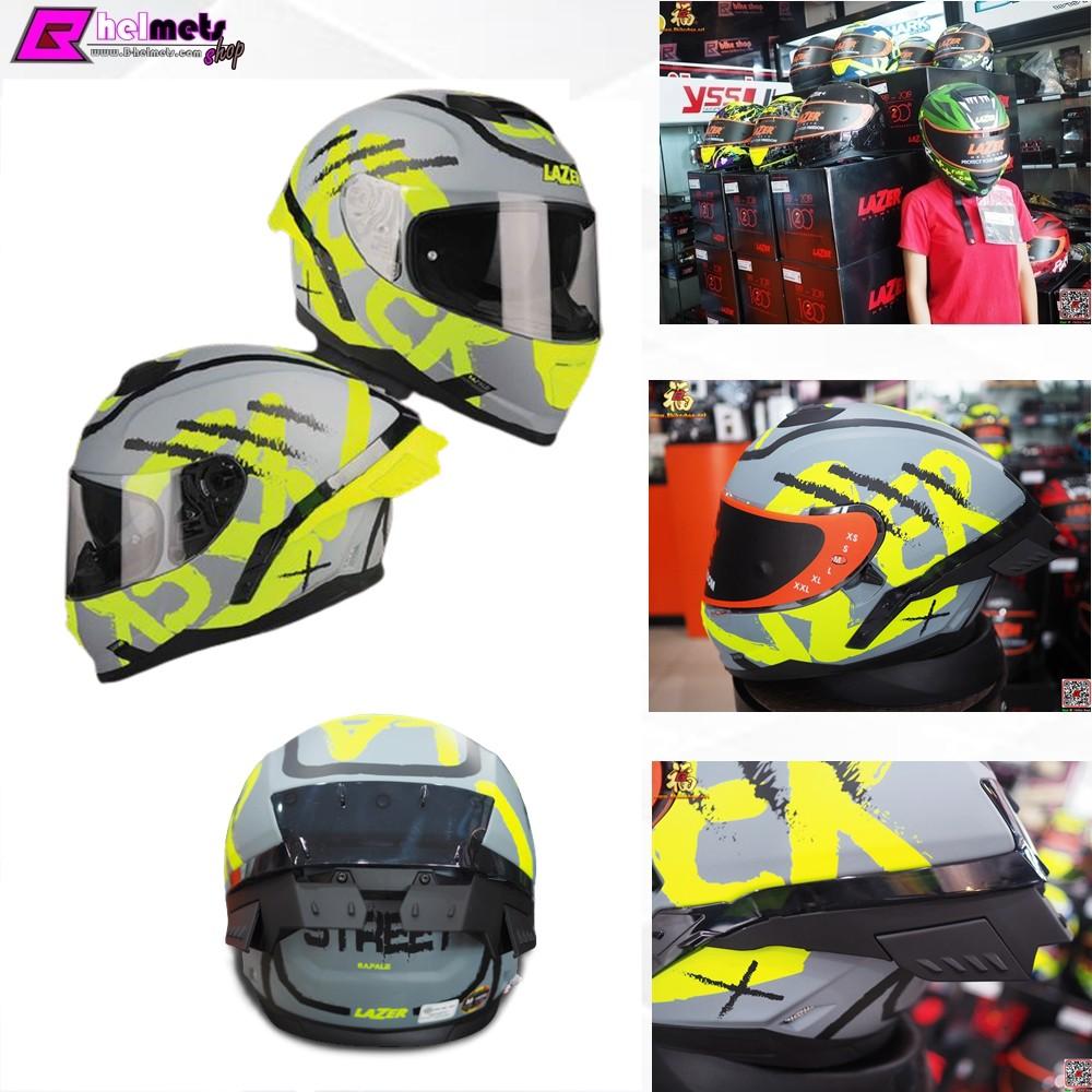 หมวกกันน็อค เต็มใบ LAZER RAFALE SR นำเข้าจาก เบลเยี่ยม มี 6ลาย *"แถมสปอยเลอร์" สินค้าบางใบ อาจจะมีตำหนิเล็กน้อย