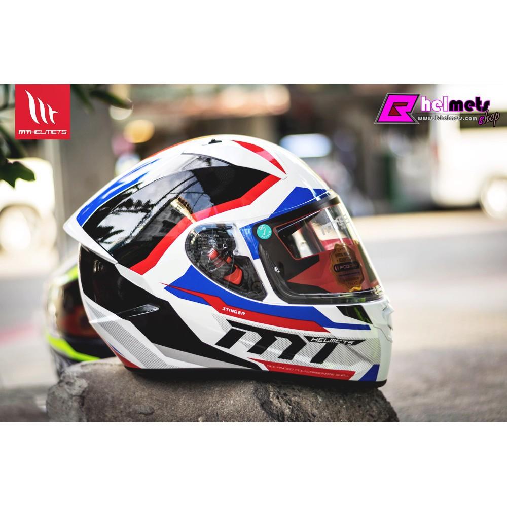 ##หมวกกันน็อค MT STINGER SUPRA -GLOSS RED NEW!!! [เงา]