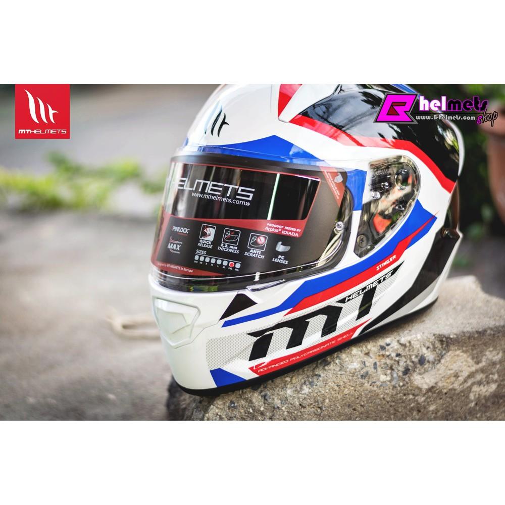 ##หมวกกันน็อค MT STINGER SUPRA -GLOSS RED NEW!!! [เงา]
