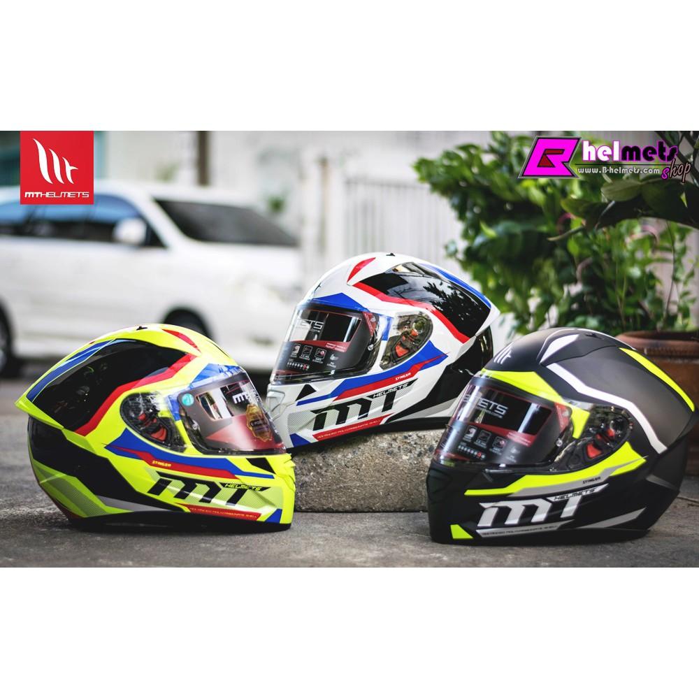 ##หมวกกันน็อค MT  STINGER SUPRA - GLOSS FLUOR YELLOW NEW!!! [เงา]
