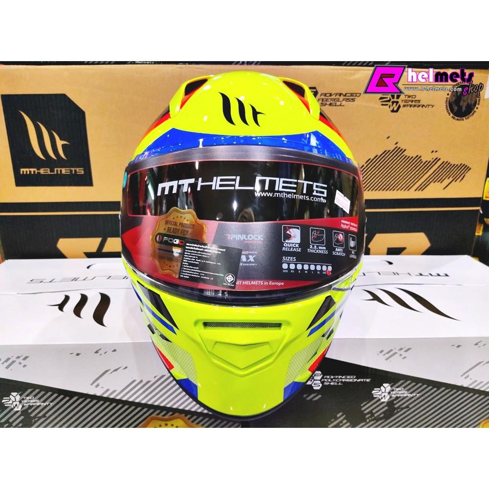 ##หมวกกันน็อค MT  STINGER SUPRA - GLOSS FLUOR YELLOW NEW!!! [เงา]