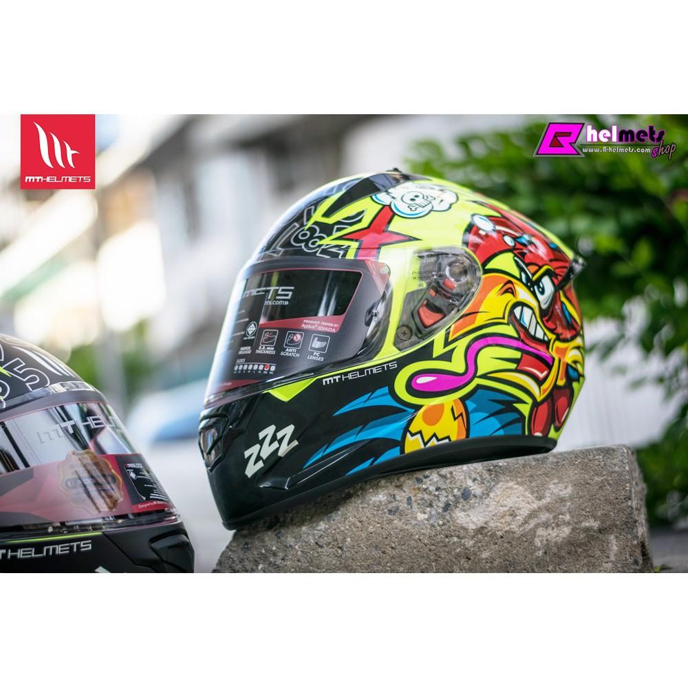 ##หมวกกันน็อค MT STINGER CHICKEN - GLOSS YELLOW NEW!!! [1ถม1ฟรี ส่วนลด15% รูป3]