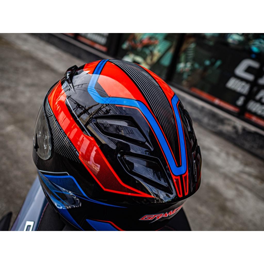 โล๊ะ หมวกกันน็อค Gracshaw G9999 Grandex เต็มใบ แว่น2ชั้น มีไซส์ M L XL