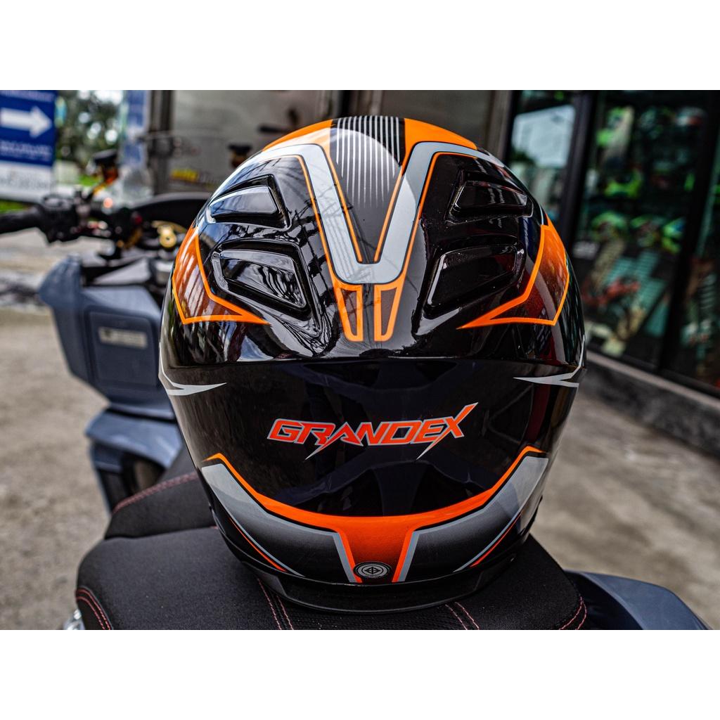 โล๊ะ หมวกกันน็อค Gracshaw G9999 Grandex เต็มใบ แว่น2ชั้น มีไซส์ M L XL