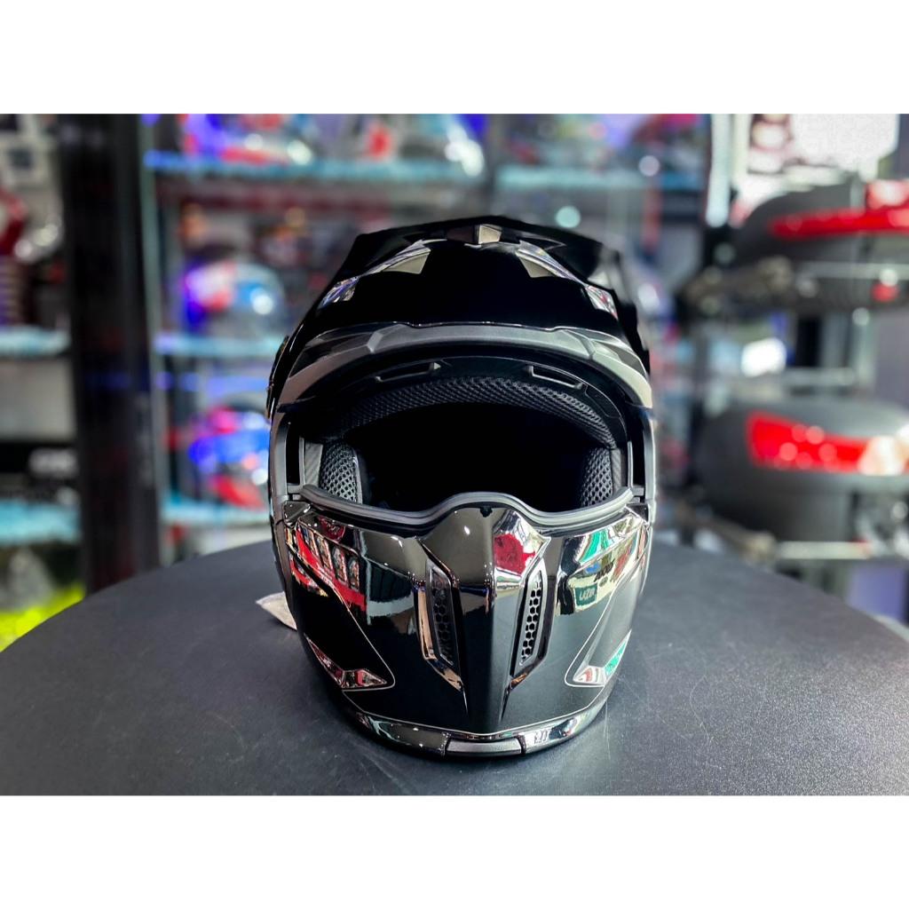 หมวกกันน็อค MT Streetfighter Sv Gloss Black สีดำเงา มีสินค้าพร้อมส่ง หมวดถอดคางได้
