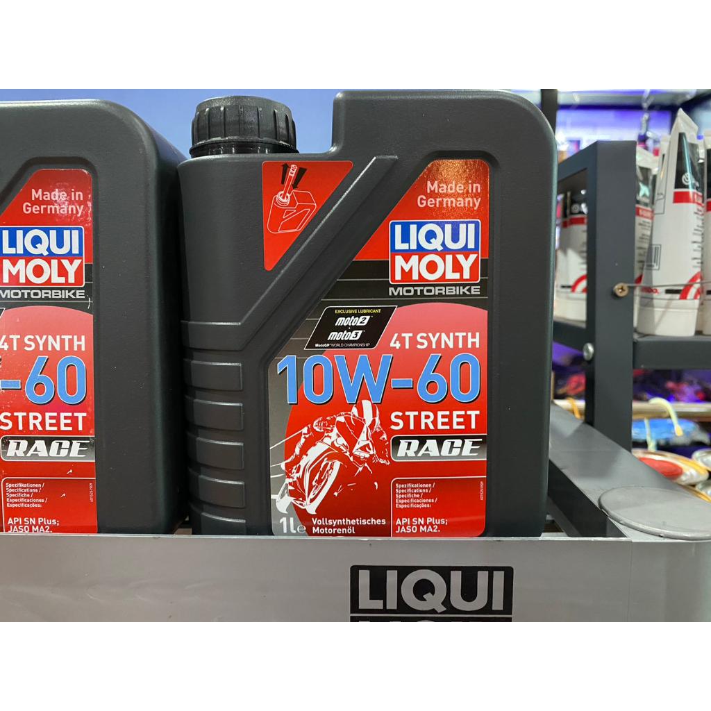 น้ำมันเครื่อง LIQUI MOLY 4T SYNTH 10W – 60 RACE