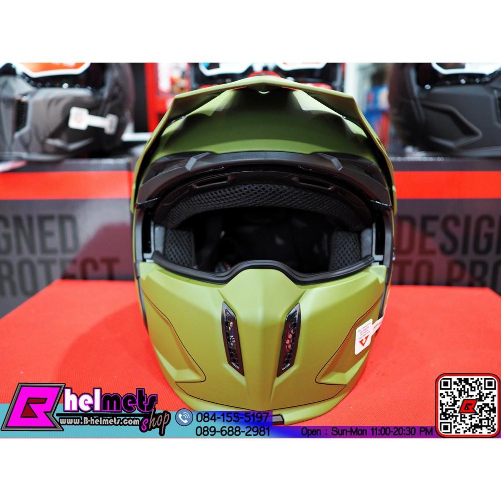 #หมวกกันน็อค MT Streetfighter Sv Solid Matt Green (สอบถามก่อนสั่งซื้อ)