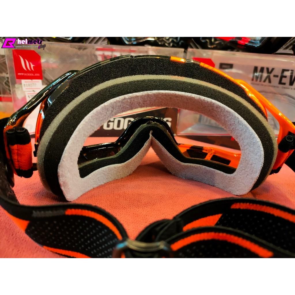 #แว่น MT FALCON GOGGLES - BLACK ORANGE