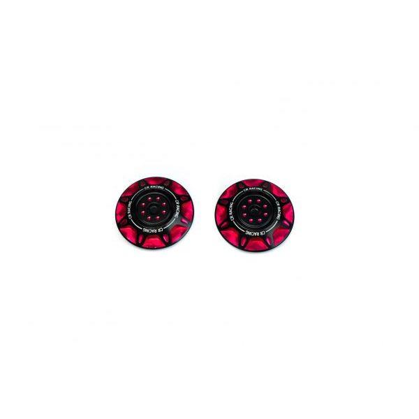 แผ่นปิดรูกระจก CNC Dual ANODIZED Honda Lead 125 4v CR RACING
