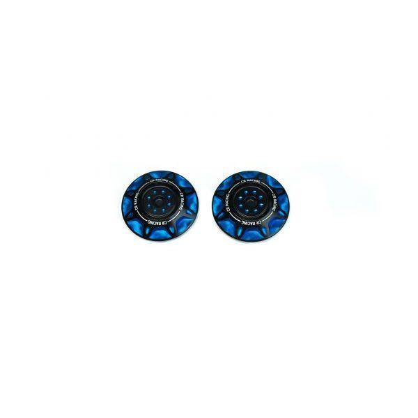 แผ่นปิดรูกระจก CNC Dual ANODIZED Honda Lead 125 4v CR RACING