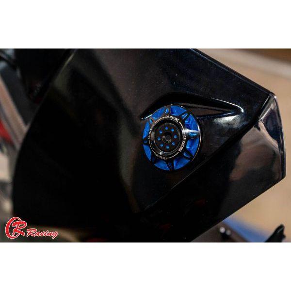 แผ่นปิดรูกระจก CNC Dual ANODIZED Honda Lead 125 4v CR RACING