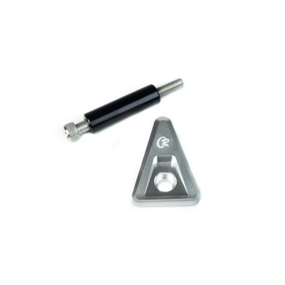 แผ่นปิดรูกันตก CNC LEAD-125 CR RACING แผ่นปิดรูจับท้าย จับท้าย