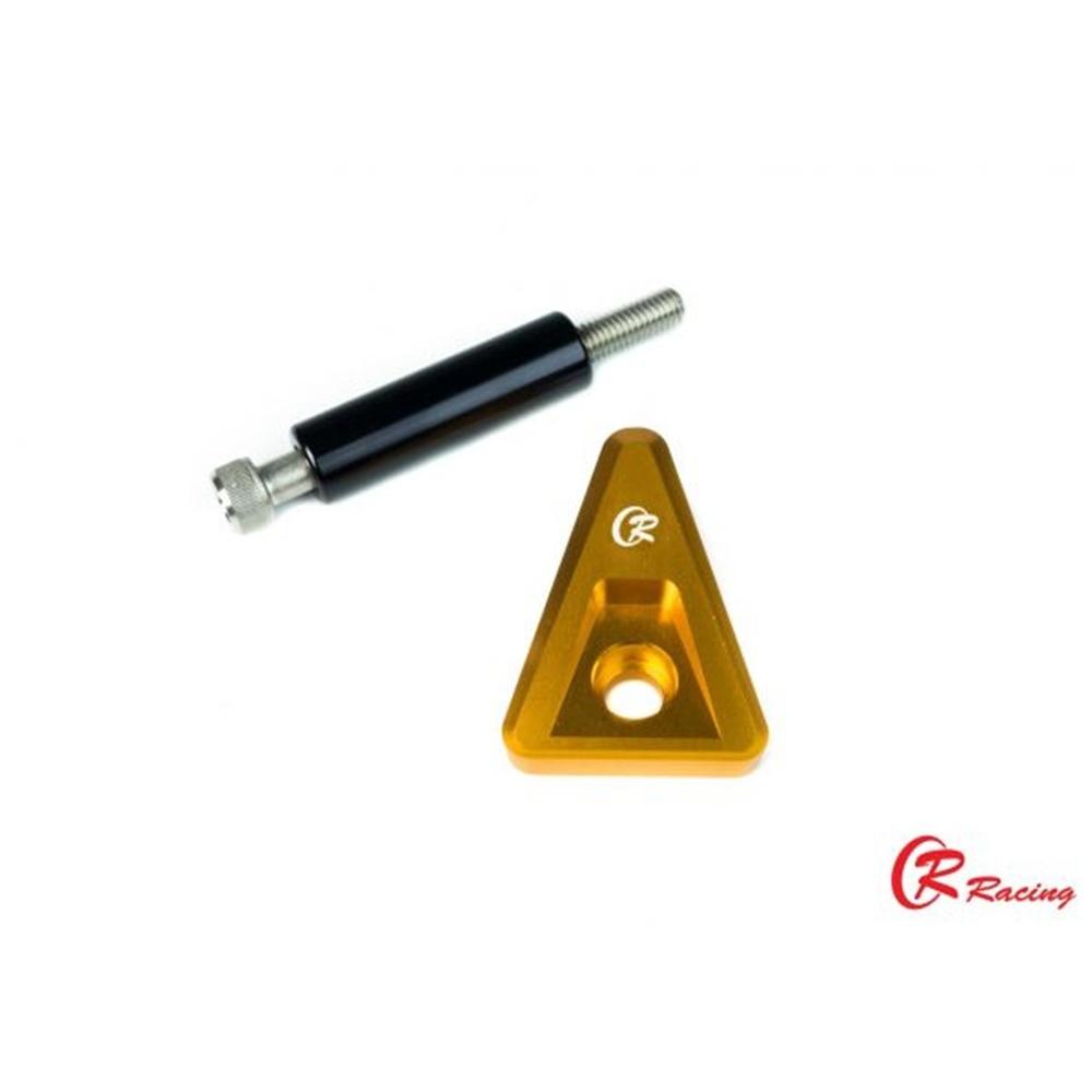 แผ่นปิดรูกันตก CNC LEAD-125 CR RACING แผ่นปิดรูจับท้าย จับท้าย