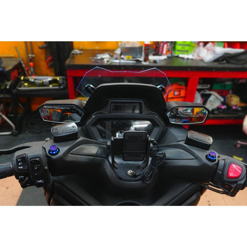กระจกหลบจ่า XMAX 300 2023 แบบเต็มบาน Semspeed  กระจกมองหลังมอไซค์ X-MAX ใส่ง่าย