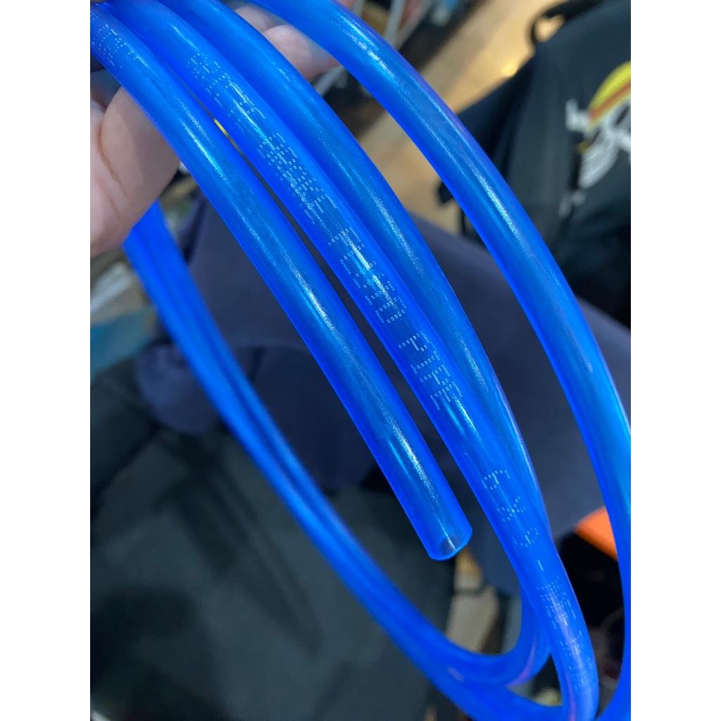 สายน้ำมันเบรค เอริเต้ Ariete brake fluid pipe แท้💯% จาก Italy สีฟ้าใส (1ชิ้น = 1นิ้ว)