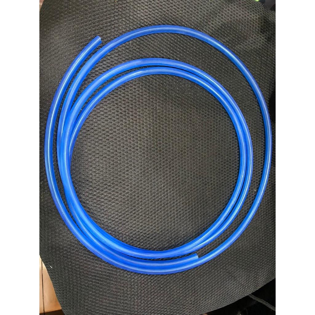 สายน้ำมันเบรค เอริเต้ Ariete brake fluid pipe แท้💯% จาก Italy สีฟ้าใส (1ชิ้น = 1นิ้ว)
