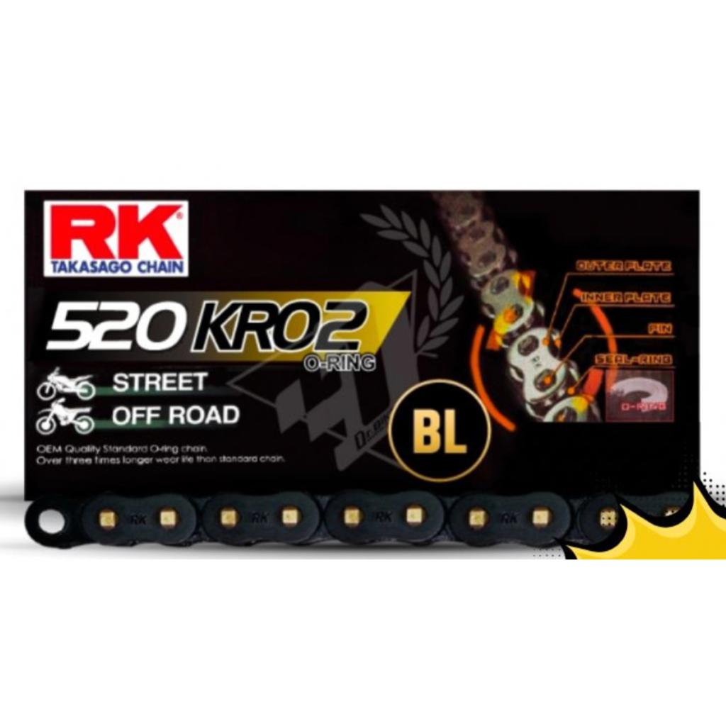 ชุดSetโซ่ สเตอร์หน้า-หลัง RK KRO 520 สเตอร์หน้า-หลัง รุ่น R6 พร้อมส่ง💯