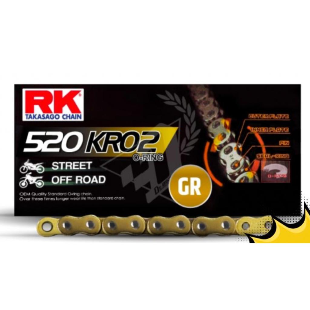 ชุดSetโซ่ สเตอร์หน้า-หลัง RK โซ่ KRO 520 สเตอร์หน้า-หลัง รุ่น S1000R Y18 พร้อมส่ง💯